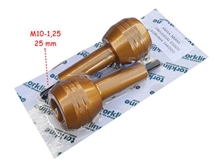 Egzoz Koruma Takozu Alüminyum 25 Mm Gold 2 Li