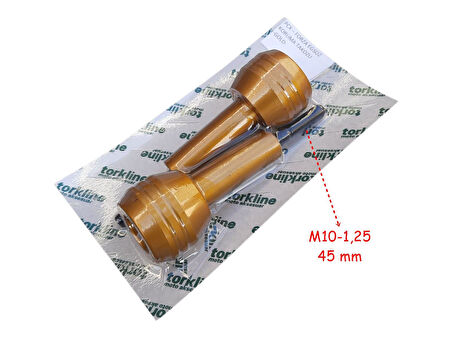 Egzoz Koruma Takozu Alüminyum 45 Mm Gold 2 Li