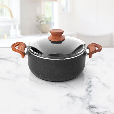 CVS DN 20011 18CM Granit Derin Tencere