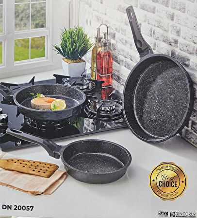 Cvs Crystal Seri 3 lü Tava Seti DN20057