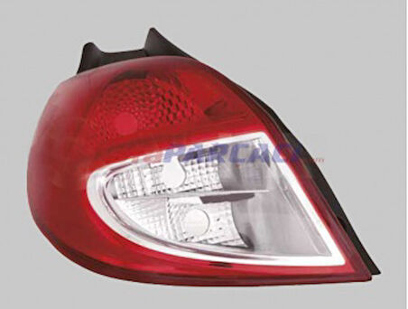 Renault Stop Lambası Sag Clio III Hb 09> - Pleksan 3566