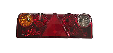 Dorse Truck Stop Lambası Unıversal Kamyon Dorse Sarı Sinyallı Cam Kablolu Sol - Ceray 201615-K Lh Sc