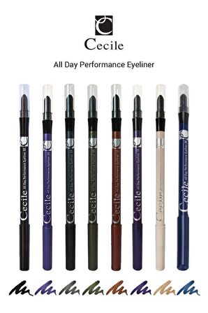 Cecile All Day Performance Eyeliner Kalem Serisi