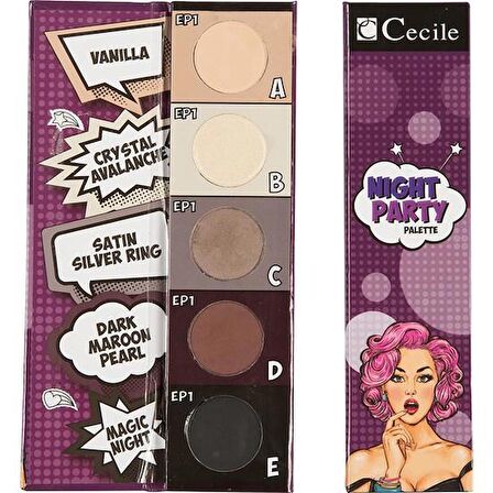 Cecile Eyeshadow Palette EP 01