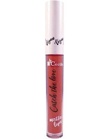 Cecile Vegan Matte Lips Lipgloss 03