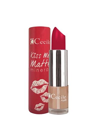 Cecile Kiss Me Matte Mineral Mat Ruj 305