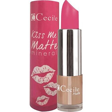 Cecile Kiss Me Matte Mineral Mat Ruj 309