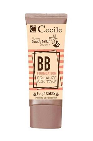 Cecile Keçi Sütlü BB Foundation 02 MB+Keçi Sütlü Beauty Primer