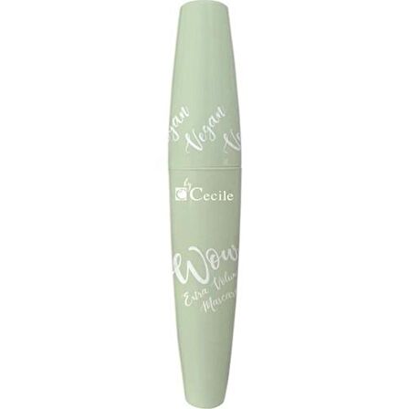 Cecile Vegan Extra Voluma Mascara Siyah