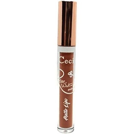 Cecile Rose Water Matte Lips Lipgloss 02