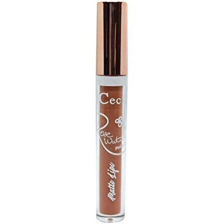 Cecile Rose Water Matte Lips Lipgloss 03