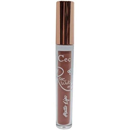 Cecile Rose Water Matte Lips Lipgloss 04