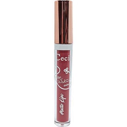 Cecile Rose Water Matte Lips Lipgloss 05