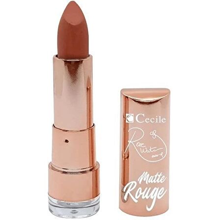 Cecile Rose Water Matte Rouge Ruj 04