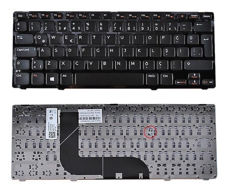 Dell inspiron 5423 14z-5323 Notebook Klavyesi, Laptop Tuş Takımı (Siyah TR) / KL0177