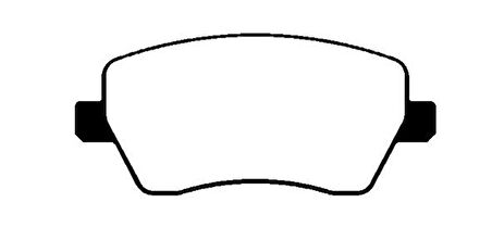 Renault On Fren Balatası Micra K12 03> Note 06> Clio III 05> Modus 04> Duster 10> Logan 04> Dokker 12> G:116 - Beser 3983