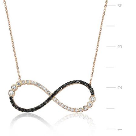 Gümüş Sonsuzluk Kadın Kolye