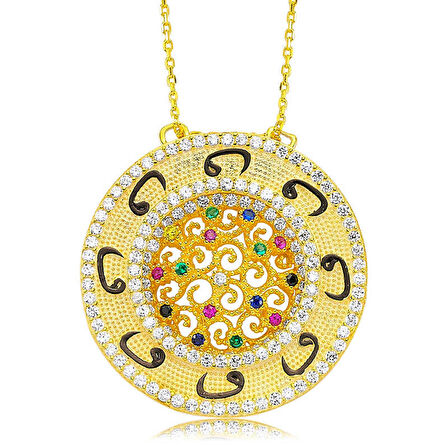 Gümüş Vav Kadın Kolye