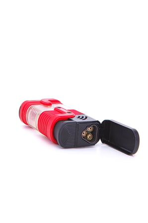 3 Torch Pürmüz Kırmızı-Siyah Puro Çakmağı - TR7261