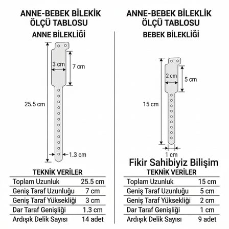 250 Adet Anne Bebek Kol Bandı Takip Bilekliği Beyaz - Doğumhane Kilitli - Sağlık Bakanlığı Uyumlu Seri Nolu