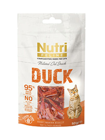 Nutri Feline Tahılsız 50 Gr Ördek Etli Kedi Ödülü 4 Adet