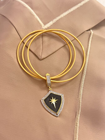 Ajda 925 Ayar Gümüş Üç Adet Kutup Yıldızı Charm Bilezik