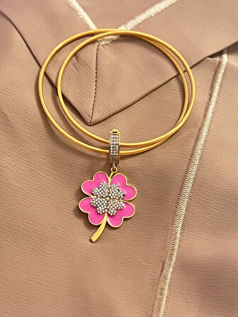 Yonca Model Charm 925 Ayar Gümüş İki Adet Ajda Bilezik