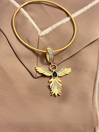 Ajda Bilezik 925 Ayar Gümüş Charm