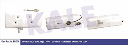 İveco Truck Genlesme Tankı İveco Eurocargo / P / Pa / Turbo Star / Turbo Tech (kapaklı) - Kale 344030