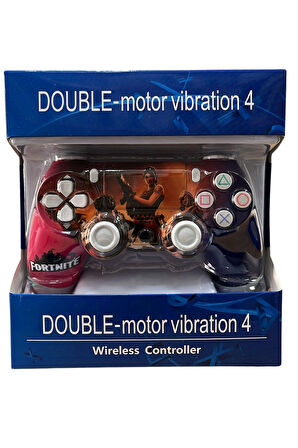 GlrTech P4A Kablosuz Oyun Kolu  Double Motor Titreşimli Şarj Edilebilir PS4 Uyumlu