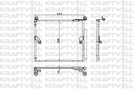 Toyota Klima Radyatoru Toyota Land Cruıser Prado (_j15_) 3.0 D-4d - Kraftvoll 08060191