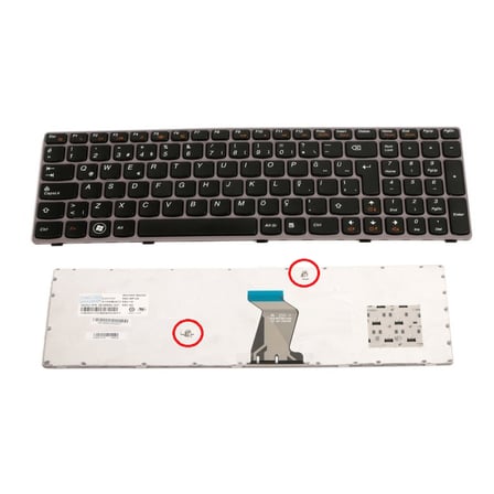 Lenovo ideaPad Y570A, Y570D, Y570I, Y570M, Y570N, Y570P Notebook Klavyesi (Siyah TR) / KL0606Y