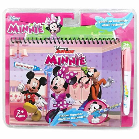 Mashotrend Minnie Mouse Boyama Kitabı - Mini Fare Sihirli Boyama Kitabı - Sihirli Su Kalemi