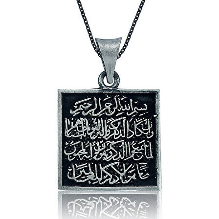 NazarDuası 925 Ayar Gümüş Kolye