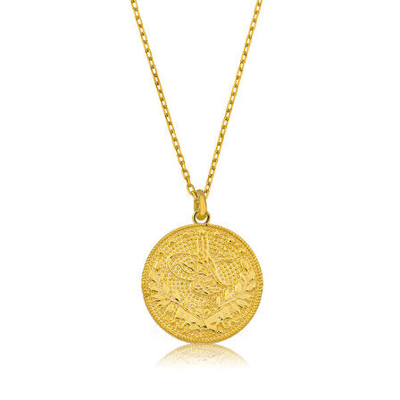 ResaT Altın Tasarımı 925 Ayar Gümüş Kadın Kolye