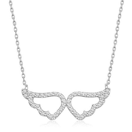 Melek Kanadı 925 Ayar Gümüş Kolye