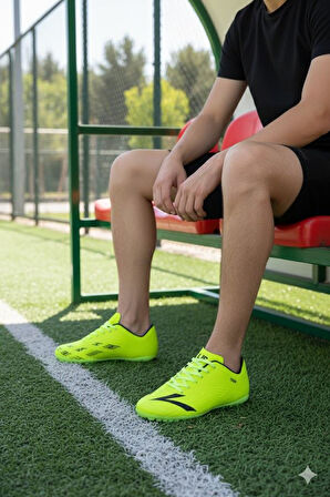 Lig Titan Sarı Orjinal Ürün Çim Saha Halı Saha Erkek Futbol Ayakkabı