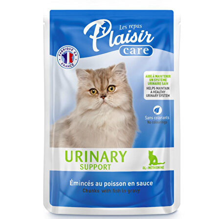 Plaisir Care 85Gr Pouch Urinary Support - Üriner Sistem Desteği 6Adet Yaş Kedi Maması