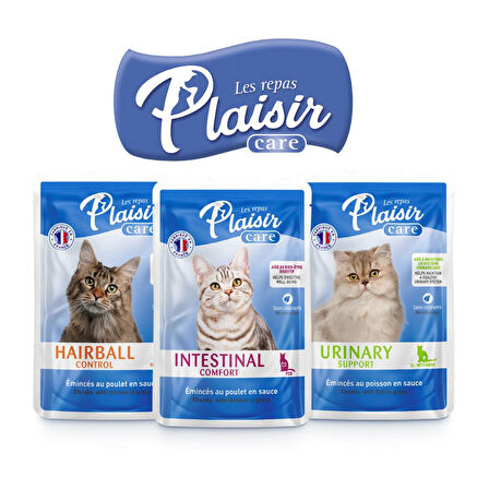 Plaisir Care 85Gr Pouch Urinary Support - Üriner Sistem Desteği 6Adet Yaş Kedi Maması