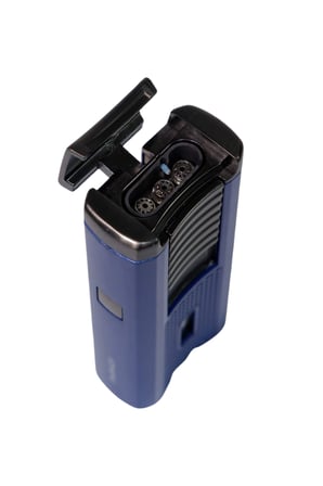 Parmida 3 Torch Pürmüz Mavi Puro Çakmağı - TR9037