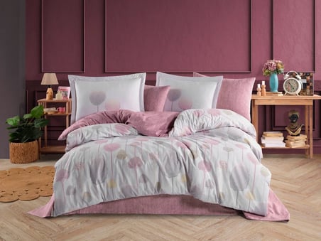 Hobby Çift Kişilik Poplin Nevresim Berina Diamond