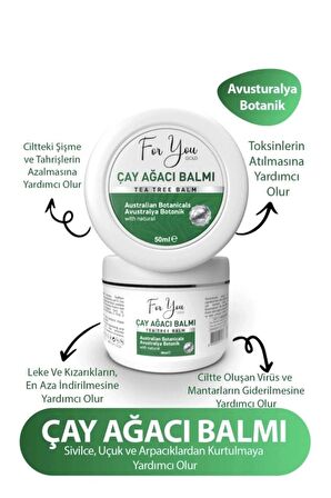 Intim Genital Bölge Akıntı Kaşıntı Iltihap, Yanma, Ağrı Ve Koku Gidermeye Yardımcı Losyon + Çay Ağacı Balm