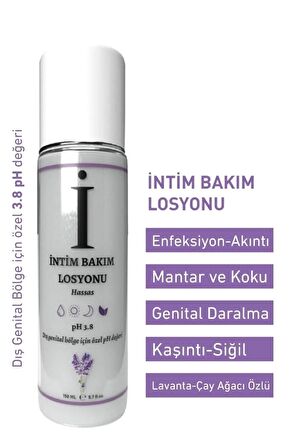 Intim Genital Bölge Akıntı Kaşıntı Iltihap, Yanma, Ağrı Ve Koku Gidermeye Yardımcı Losyon + Çay Ağacı Balm