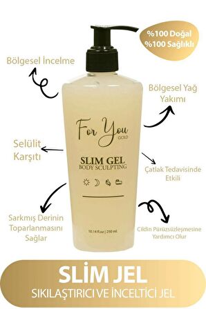 For You Gold Selülit Jel 250 ml