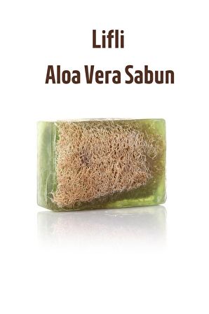 Kabak Lifli Aloe Vera Özlü El Yapımı Sabun