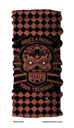 P&P SKULL ISLAND PA01-18034 BANDANA