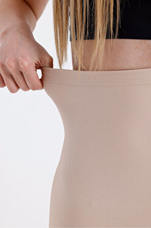 Yüksel Bel Dikişsiz Paçalı Kadın Korse