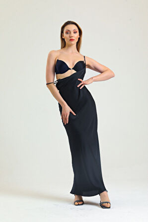 Önden Klipsli Sırtı Ve Askısı Şeffaf Süngerli Sütyen