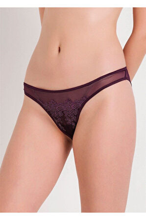 Brode Dantelli Geniş Kenarlı Normal Külot