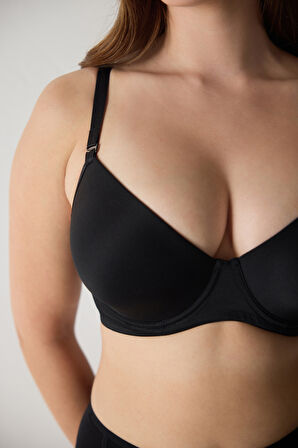 Basic Düz Yarı Destekli Sütyen